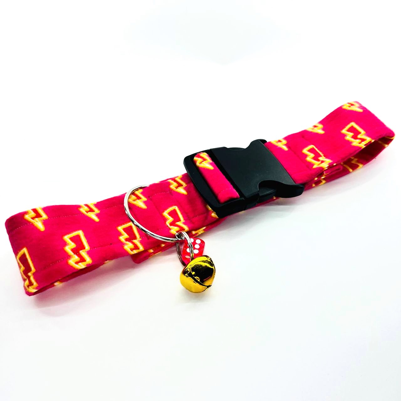 Red Lightning Bolt Fursuit Collar