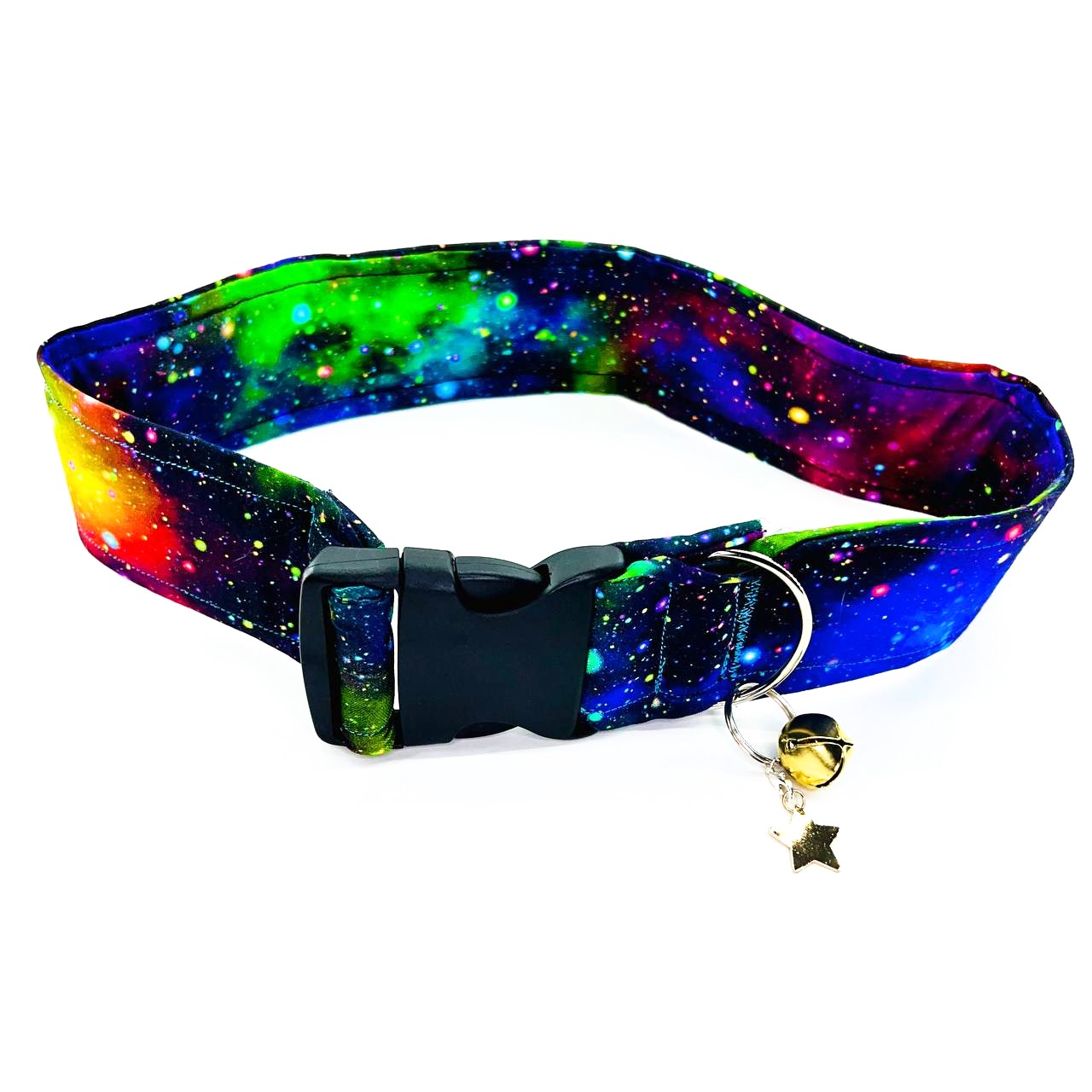 Rainbow Galaxy Fursuit Collar