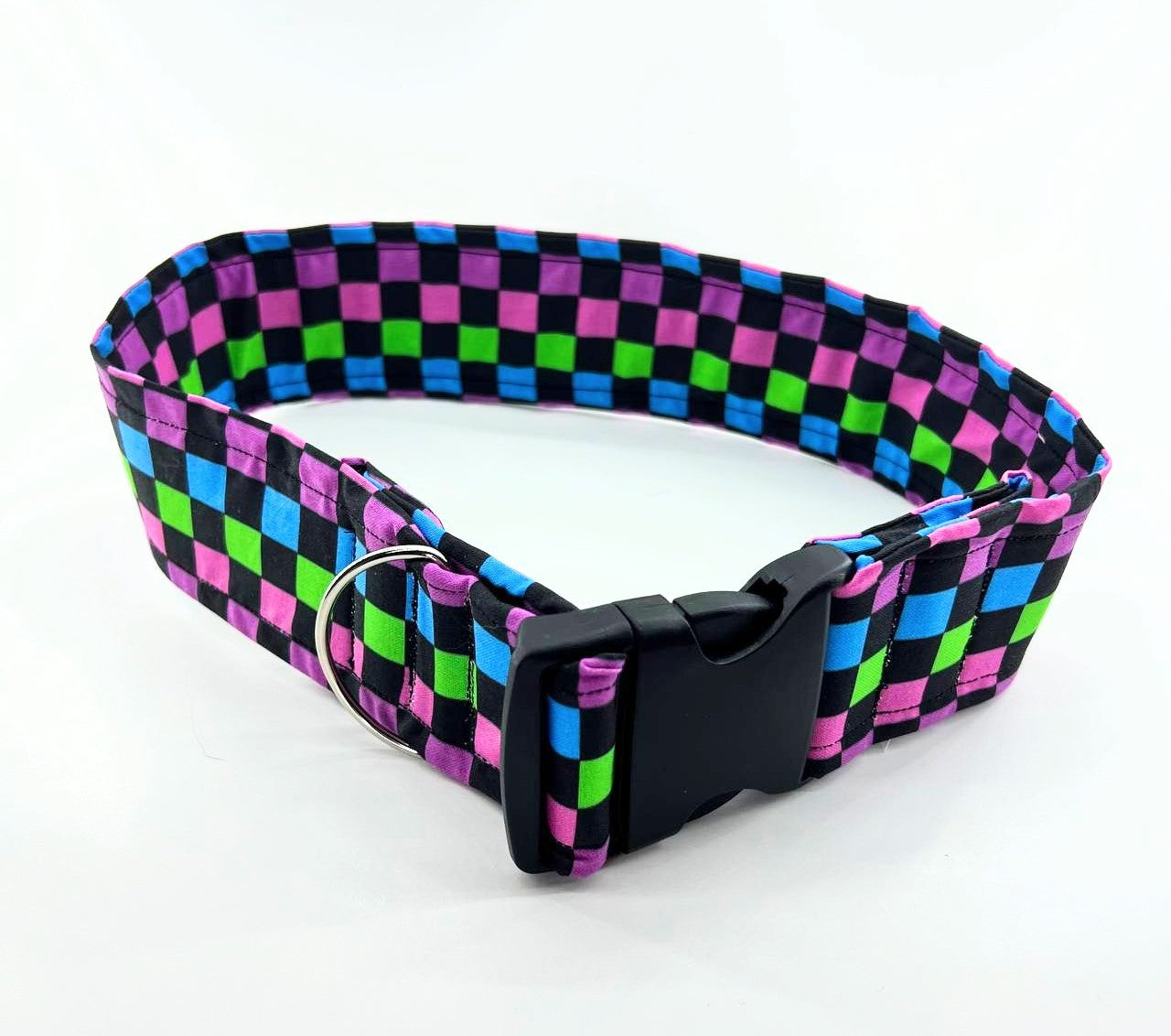 Scene Checkered Fursuit Collar