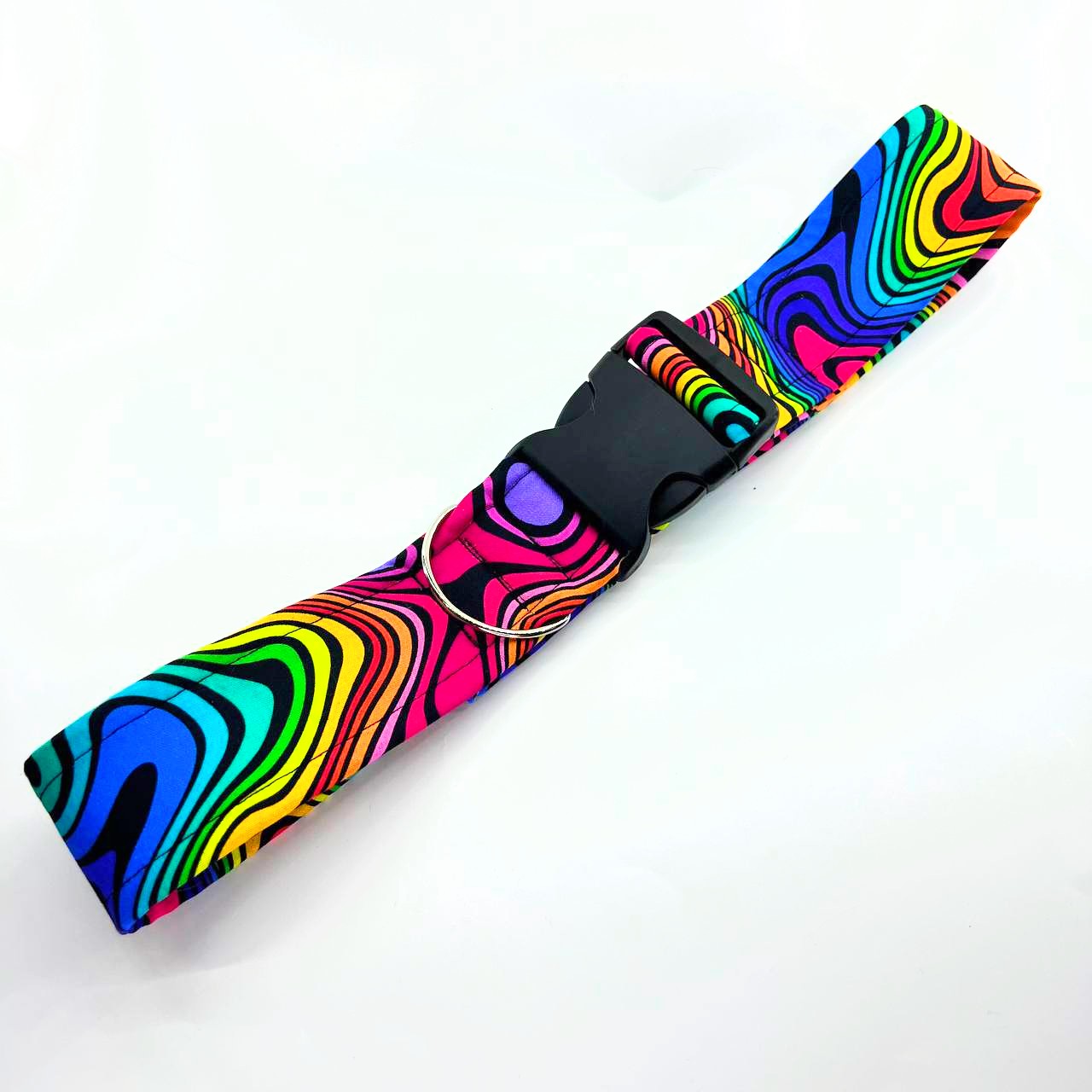 Groovy Rainbow Fursuit Collar