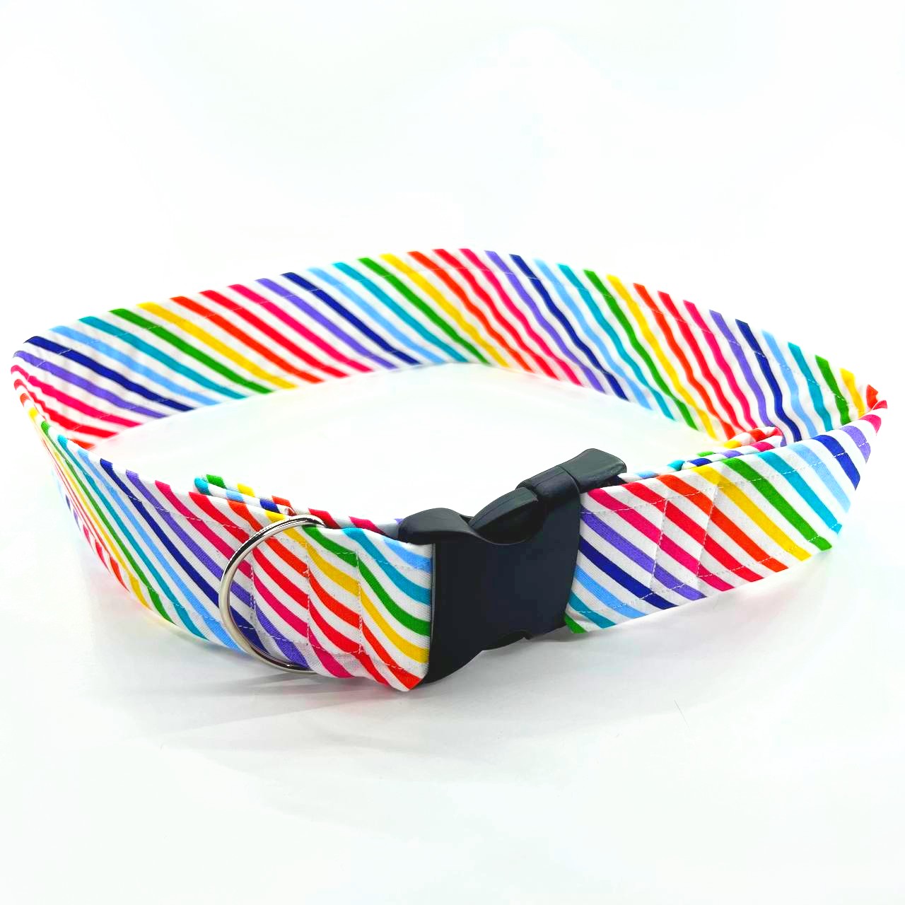Pride Diagonal Stripes Fursuit Collar