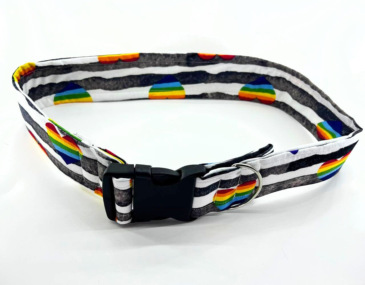 Pride Stripe Heart Fursuit Collar
