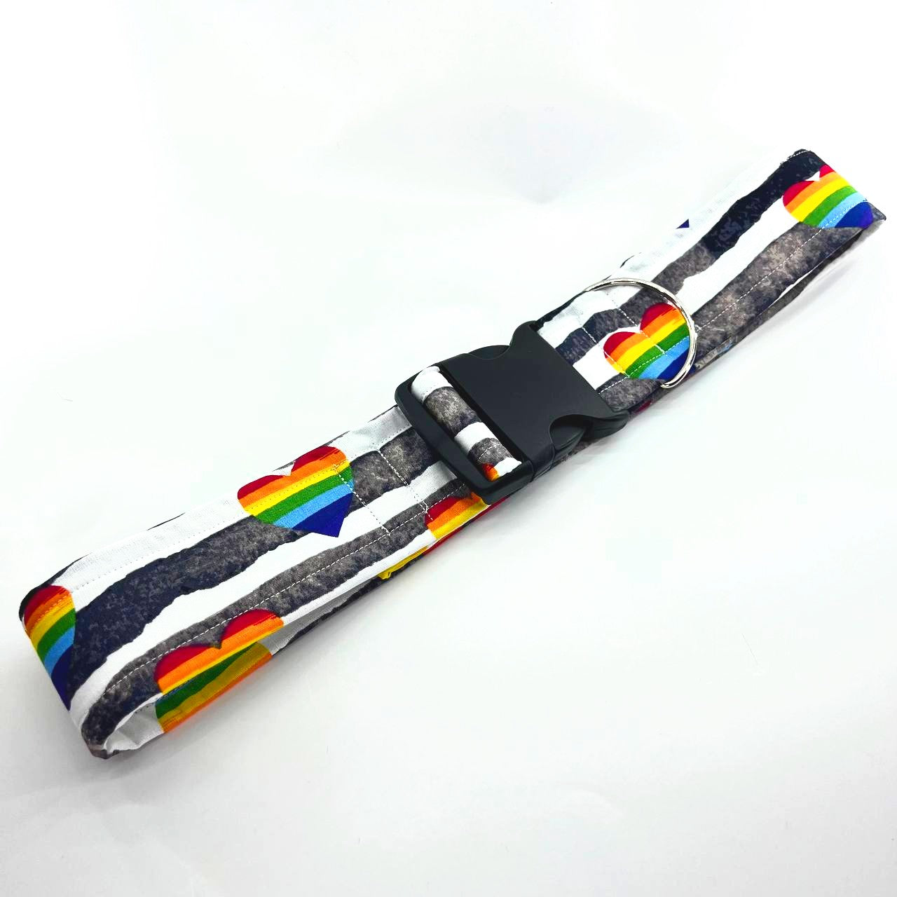 Pride Stripe Heart Fursuit Collar