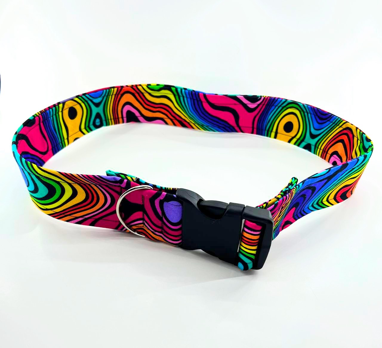 Groovy Rainbow Fursuit Collar