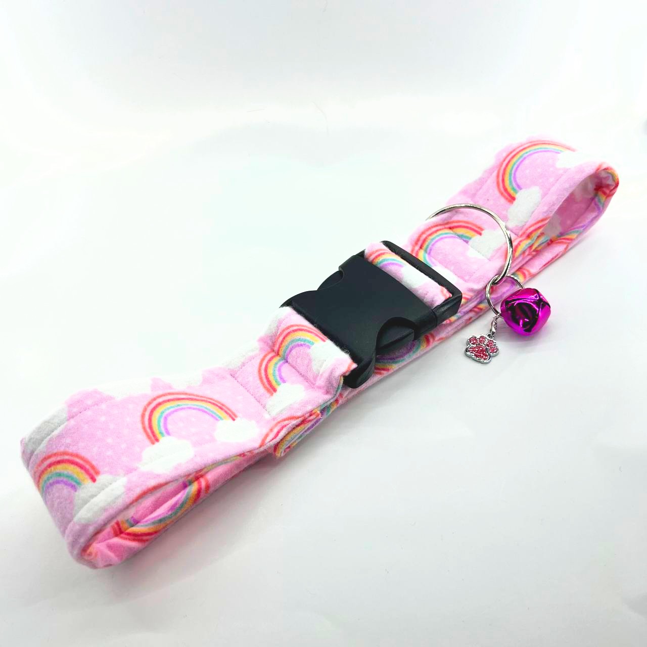 Pink Rainbows Fursuit Collar